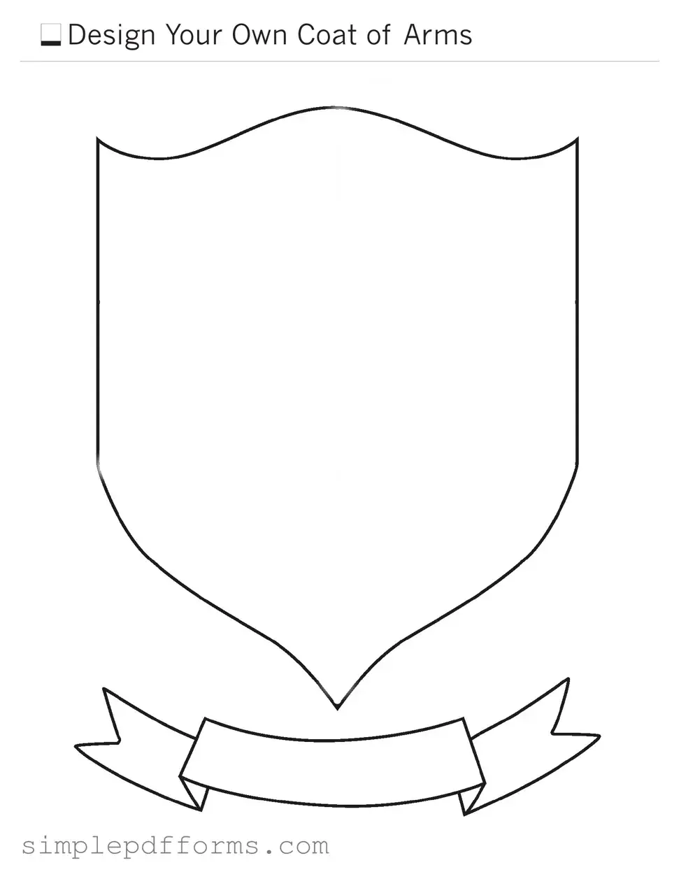 Fill a Valid Coat Of Arms Form