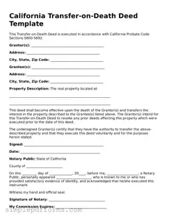 Attorney-Verified Transfer-on-Death Deed Document for California State