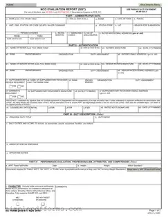Fill a Valid Da 2166 9 1 Form