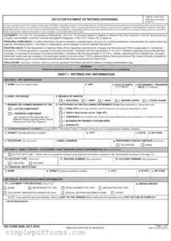 Fill a Valid DD 2656 Form