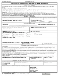 Fill a Valid DD 2870 Form