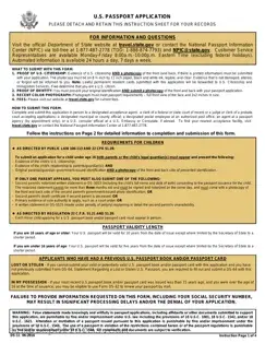Fill a Valid DS-11 U.S. Passport application Form