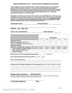 Fill a Valid Netspend Dispute Form