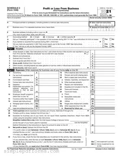 Fill a Valid IRS Schedule C 1040 Form