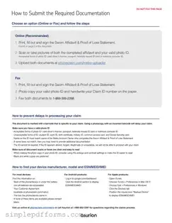 Fill a Valid Asurion F-017-08 MEN Form